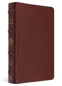 Produktbild: ESV Heirloom Bible, Alpha: Personal Size Edition (Calfskin, Grenada, Full Yapp)