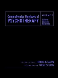 Produktbild: Comprehensive Handbook of Psychotherapy, Cognitive-Behavioral Approaches