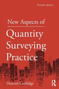 Produktbild: Cartlidge, D: New Aspects of Quantity Surveying Practice