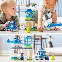LEGO DUPLO 10959 Polizeistation mit Hubschrauber, Polizei-Spielzeug