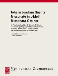 Produktbild: Quantz, J: Triosonate c-Moll