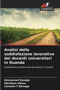 Produktbild: Analisi della soddisfazione lavorativa dei docenti universitari in Ruanda