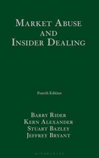 Produktbild: Market Abuse and Insider Dealing