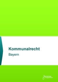 Produktbild: Kommunalrecht Bayern