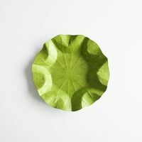Produktbild: Hanji-Papierschale Lotusblatt M Gr&uuml;n &ndash; Flexible Ablage
