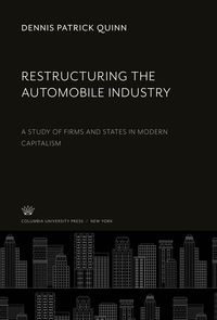 Produktbild: Restructuring the Automobile Industry