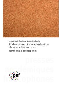 Produktbild: &Eacute;laboration et caract&eacute;risation des couches minces