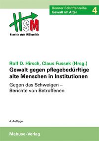 Produktbild: Gewalt gegen pflegebed&uuml;rftige alte Menschen in Institutionen
