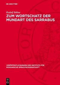 Produktbild: Zum Wortschatz der Mundart des Sarrabus