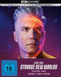 Produktbild: Star Trek: Strange New Worlds - Staffel 3 (4K Ultra HD) [3 BR4K]