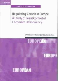 Produktbild: Regulating Cartels in Europe