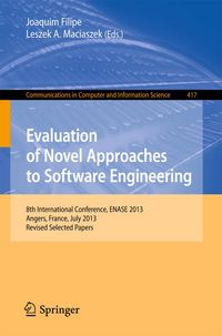 Produktbild: Evaluation of Novel Approaches to Software Engineering