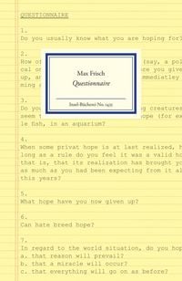 Produktbild: Questionnaire