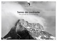 Produktbild: Terres de contraste &ndash; Une ann&eacute;e en monochrome (Calendrier mural 2026 DIN A3 vertical), CALVENDO calendrier mensuel