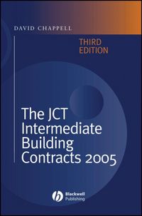Produktbild: Chappell, D: JCT Intermediate Building Contracts 2005