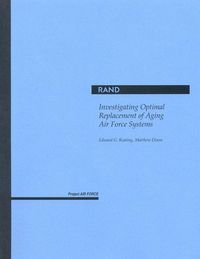Produktbild: Investigating Optimal Replacement of Aging Air Force Systems