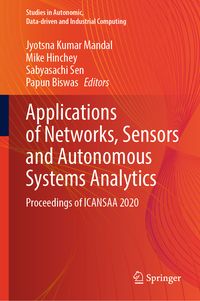 Produktbild: Applications of Networks, Sensors and Autonomous Systems Analytics