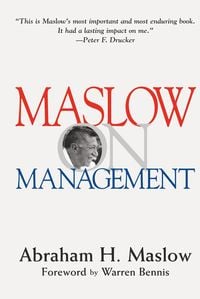 Bild vom Artikel Maslow on Management vom Autor Abraham H. Maslow