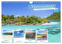 Produktbild: Traumstr&auml;nde, mal tropisch warm, mal nordisch kalt (Wandkalender 2026 DIN A4 quer), CALVENDO Monatskalender
