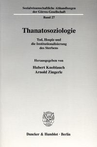 Produktbild: Thanatosoziologie.