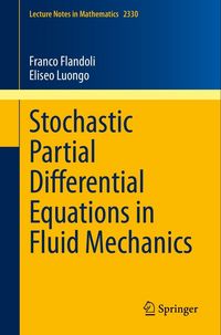 Produktbild: Stochastic Partial Differential Equations in Fluid Mechanics