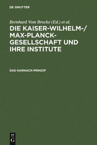 Produktbild: Das Harnack-Prinzip