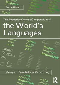 Produktbild: The Routledge Concise Compendium of the World's Languages