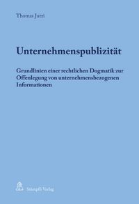 Produktbild: Unternehmenspublizit&auml;t