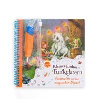 Produktbild: Ausmalen mit dem magischen Pinsel. Kleines Einhorn Funkelstern