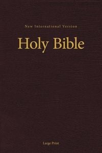 Produktbild: NIV, Pew and Worship Bible, Large Print, Hardcover, Burgundy