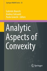 Produktbild: Analytic Aspects of Convexity