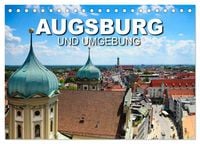 Produktbild: Augsburg und Umgebung (Tischkalender 2027 DIN A5 quer), CALVENDO Monatskalender