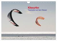 Produktbild: Kitesurfen &ndash; Faszination auf dem Wasser (Wandkalender 2027 DIN A4 quer), CALVENDO Monatskalender