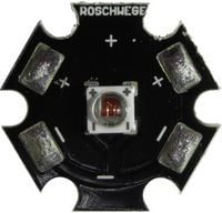 Produktbild: Roschwege HighPower-LED Kirschrot 5W 2.4V 1500mA Star-FR740-05-00-00