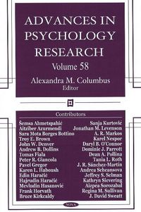 Produktbild: Advances in Psychology Research