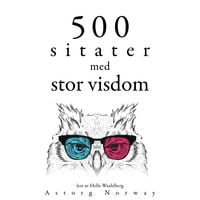 Produktbild: 500 sitater med stor visdom