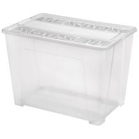 Produktbild: Aufbewahrungsbox TexBox mit Deckel transparent 57x38x40,5cm