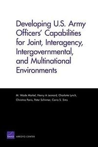 Produktbild: Developing US Army Officers Capabilities