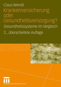 Produktbild: Krankenversicherung oder Gesundheitsversorgung?