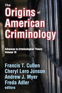 Produktbild: The Origins of American Criminology