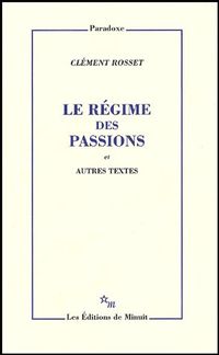 Produktbild: Le regime des passions