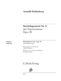 Bild vom Artikel Schönberg, Arnold - Streichquartett Nr. 2 op. 10 mit Sopranstimme vom Autor 