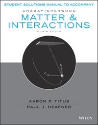 Produktbild: Matter and Interactions, Student Solutions Manual