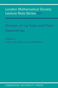 Produktbild: Groups of Lie Type and Their Geometries