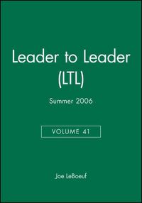 Produktbild: Leader To Leader (ltl) Volume