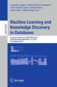 Produktbild: Machine Learning and Knowledge Discovery in Databases