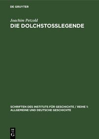 Produktbild: Die Dolchsto&szlig;legende