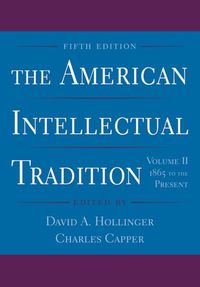 Produktbild: The American Intellectual Tradition: 1865 to the Present