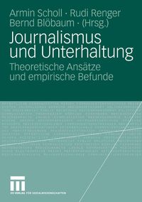 Produktbild: Journalismus und Unterhaltung