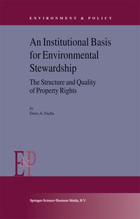 Produktbild: An Institutional Basis for Environmental Stewardship